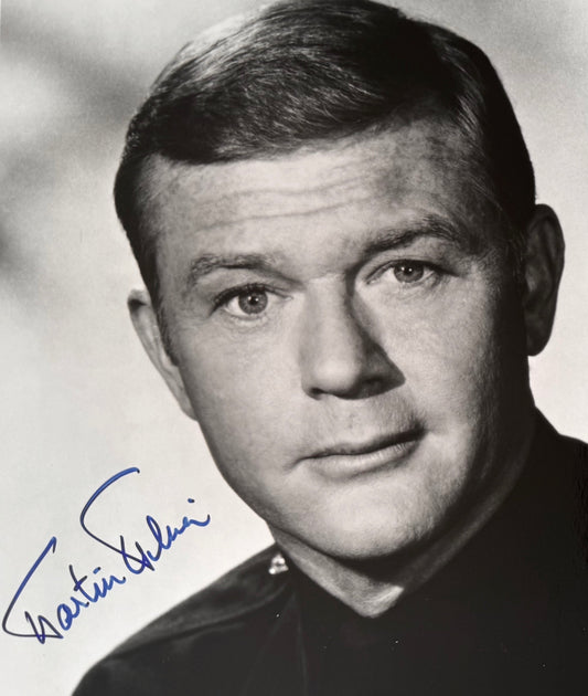 Martin Milner, Hand Signed Original 'Route 66' Publicity Photo 25cm x 20cm & COA