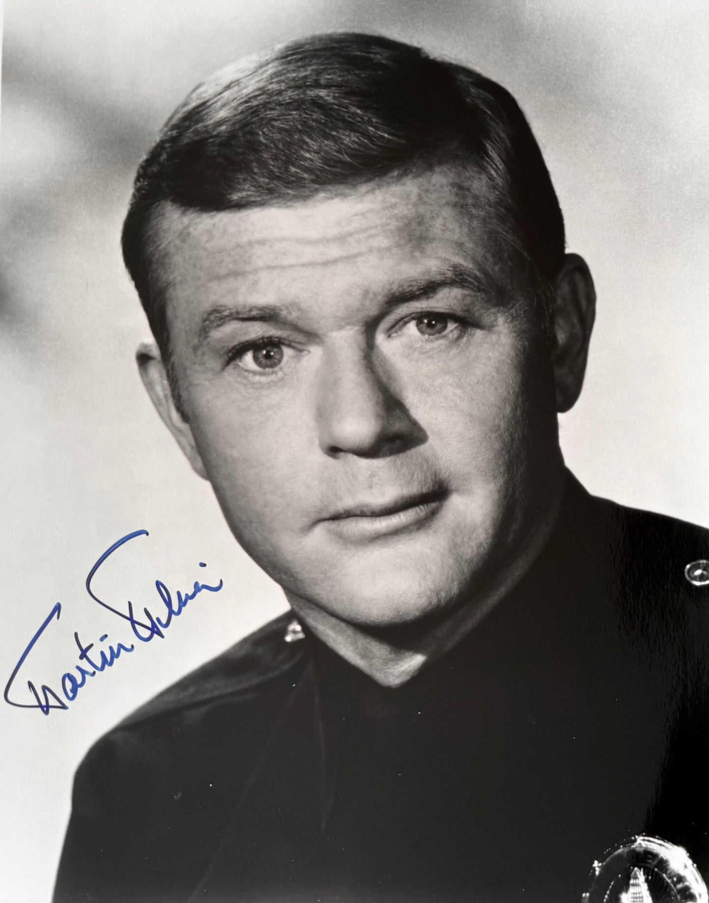Martin Milner, Hand Signed Original 'Route 66' Publicity Photo 25cm x 20cm & COA