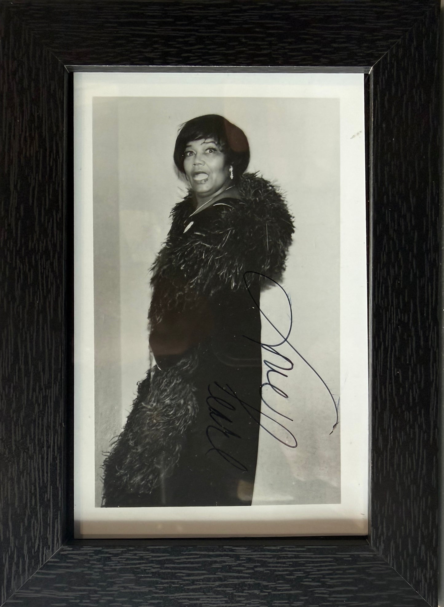 Pearl Bailey, Actress, Singer, Hand Signed Framed Photo & COA