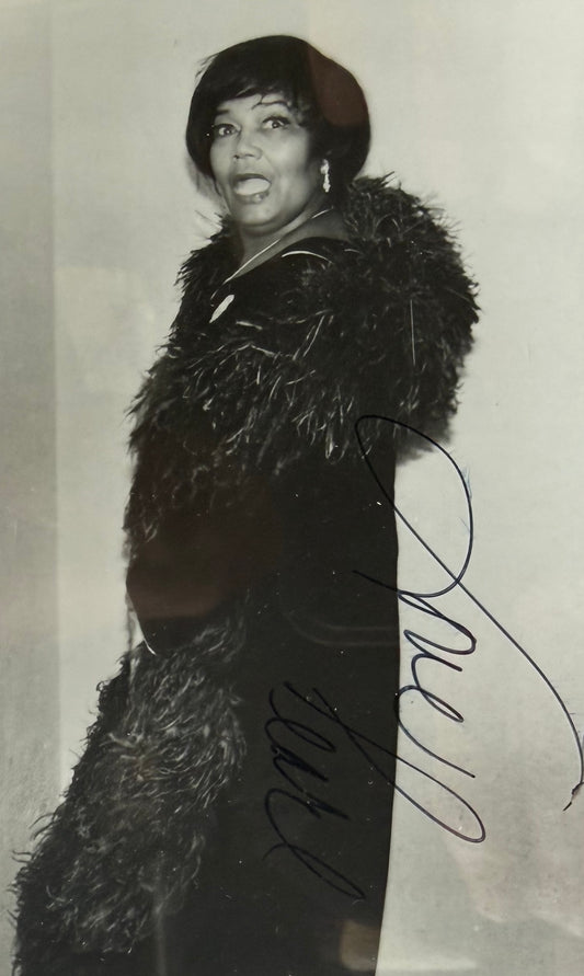 Pearl Bailey, Actress, Singer, Hand Signed Framed Photo & COA