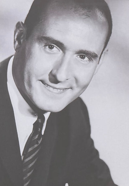 Henry Mancini, Film Composer, Hand Signed Card Framed 25cm x 20cm Presentation & COA