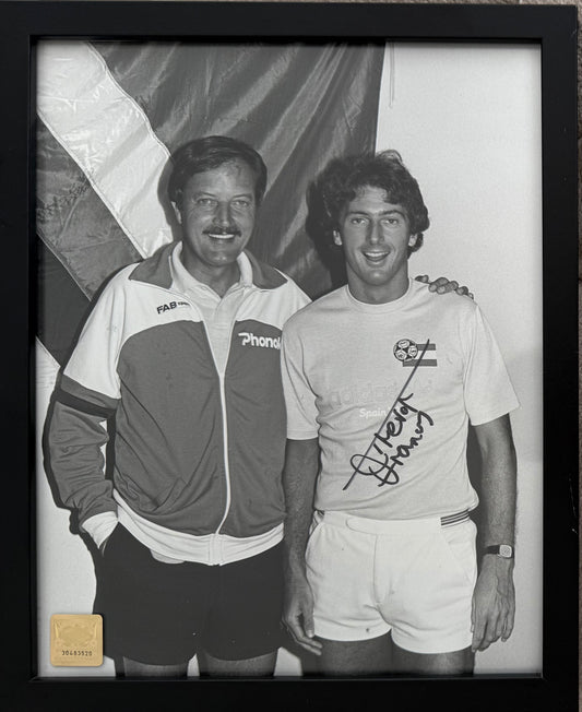 Trevor Francis, England, Birmingham, Nottingham Forest Legend, Hand Signed Framed Photo & COA