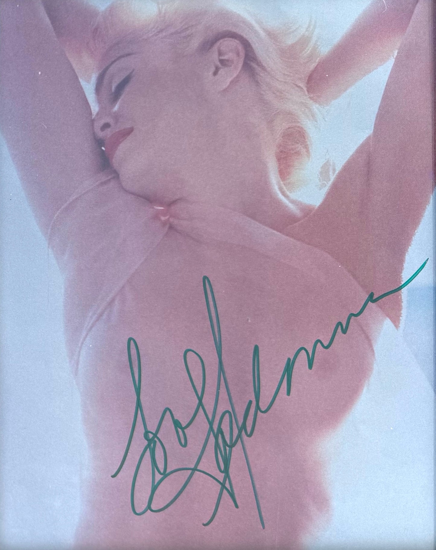 Madonna, Actress, Singer, Cultural Icon, Hand Signed Framed Photo With COA