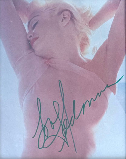 Madonna, Actress, Singer, Cultural Icon, Hand Signed Framed Photo With COA