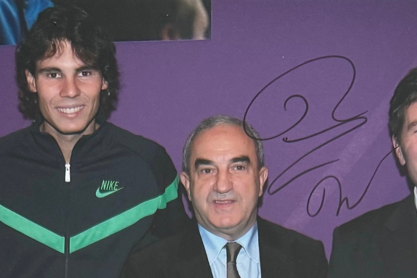 Rafael 'Rafa' Nadal, Tennis Legend, 100% Hand Signed Framed 30cm x 20cm Photo COA