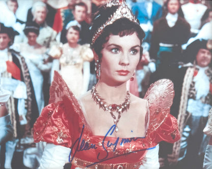 Jean Simmons, Actress, Hand Signed Framed Official Desiree Film Photo & AFTAL COA