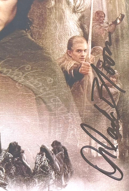 Orlando Bloom Hand Signed Framed (25cm x 20cm) Lord Of The Rings Photo With UACC COA