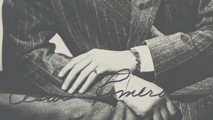 Cesar Romero, Iconic 'The Joker' Actor, Hand Signed Framed Photo With AFTAL COA