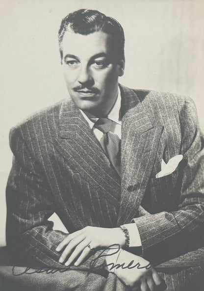 Cesar Romero, Iconic 'The Joker' Actor, Hand Signed Framed Photo With AFTAL COA