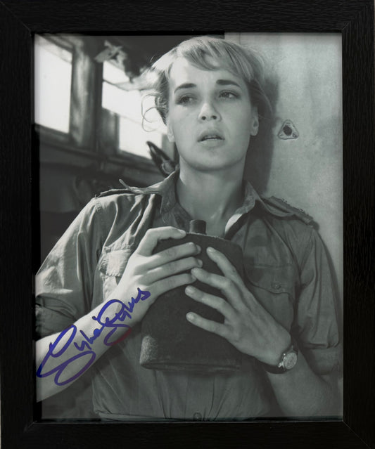 Sylvia Syms, Actress, Hand Signed Framed Official 'Ice Cold In Alex' Film Photo & COA