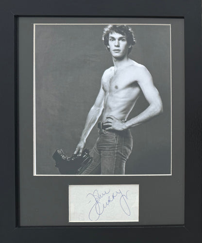 John Curry, Olympic Ice Skating  Legend, Hand Signed Card, Photo Presentation With COA