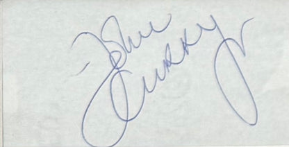 John Curry, Olympic Ice Skating  Legend, Hand Signed Card, Photo Presentation With COA