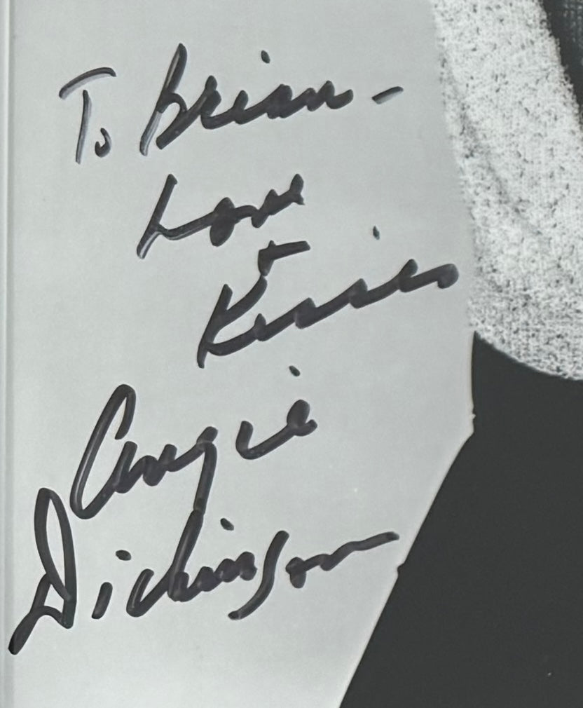Angie Dickinson, Famous Actress, Hand Signed Original Framed Publicity Photo With COA