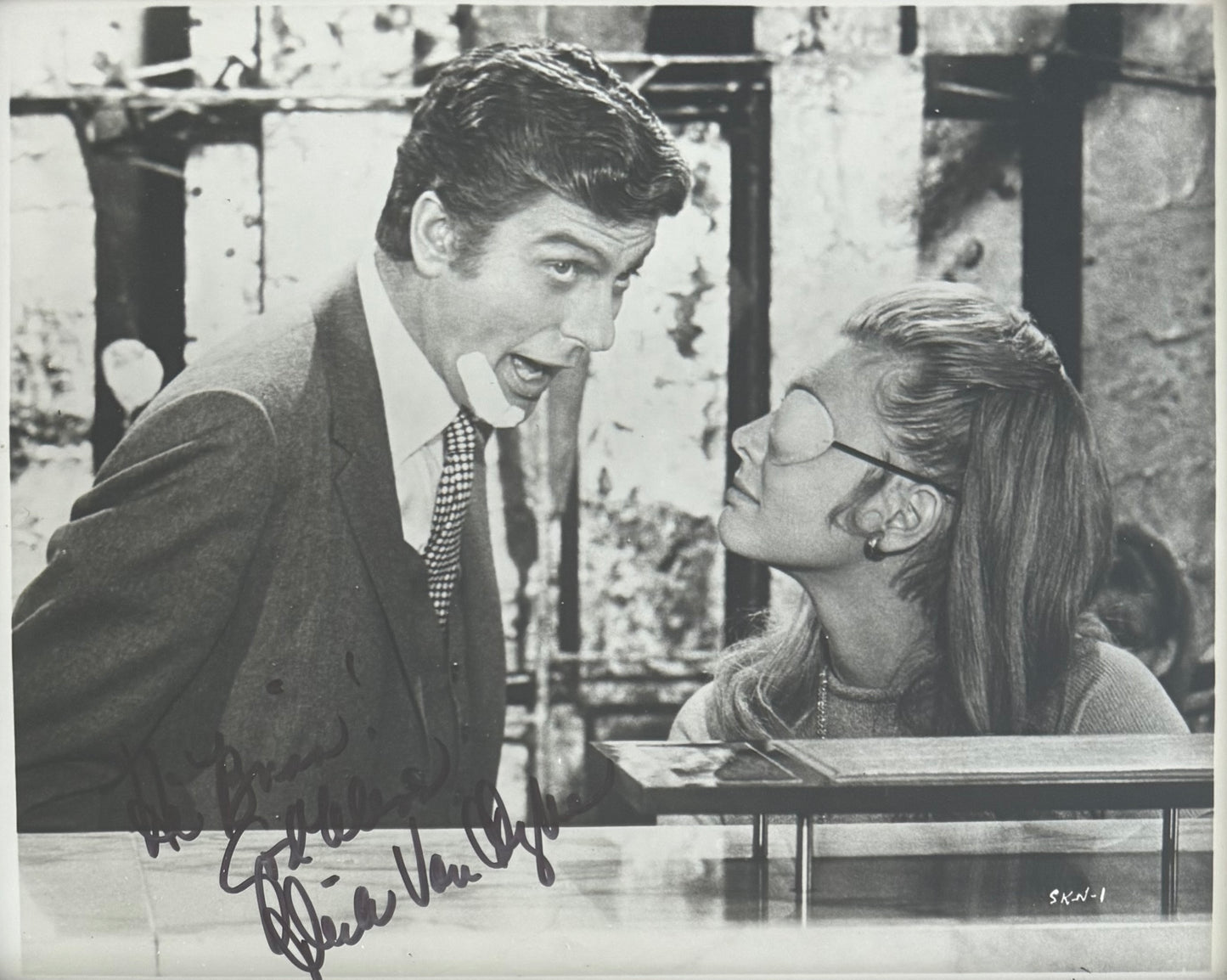 Dick Van Dyke, Iconic Actor, Hand Signed Framed, Mounted Original Film Photo & COA