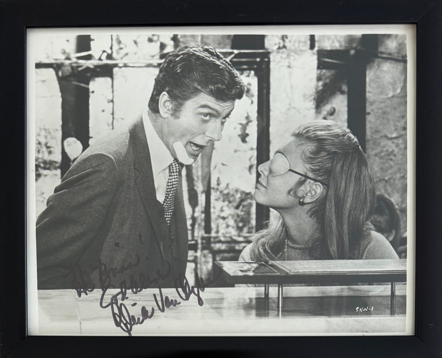 Dick Van Dyke, Iconic Actor, Hand Signed Framed, Mounted Original Film Photo & COA