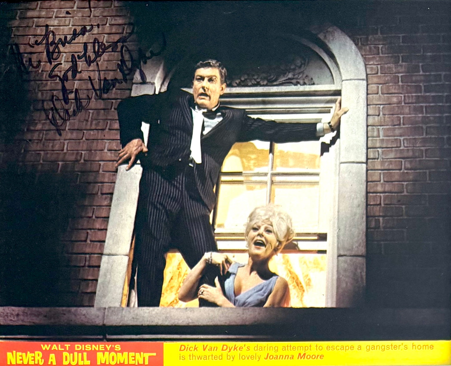 Dick Van Dyke, Iconic Actor, Hand Signed Framed, Mounted Original Film Photo & COA