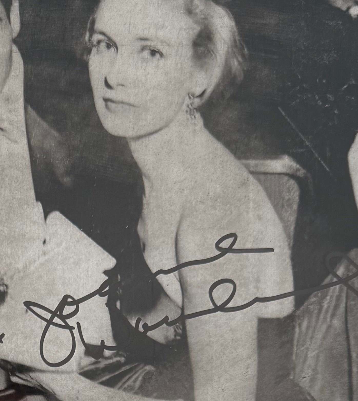 Paul Newman, Joanne Woodward, Dual Hand Signed Framed Publicity Photo & COA