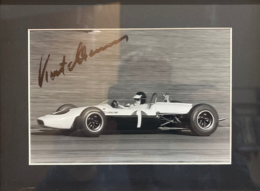 Kurt Ahrens Jr. Formula One, F1, Hand Signed Photo With COA