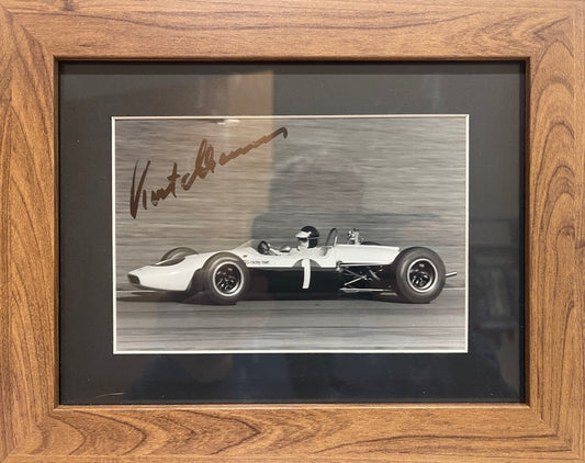 Kurt Ahrens Jr. Formula One, F1, Hand Signed Photo With COA