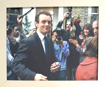 Michael Sheen, Hand Signed Framed 25cm x 20cm Original 'The Queen' Photo & UACC/AFTAL COA