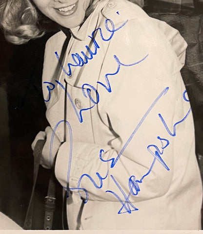 Susan Hampshire Hand Signed Framed Original Photo With COA