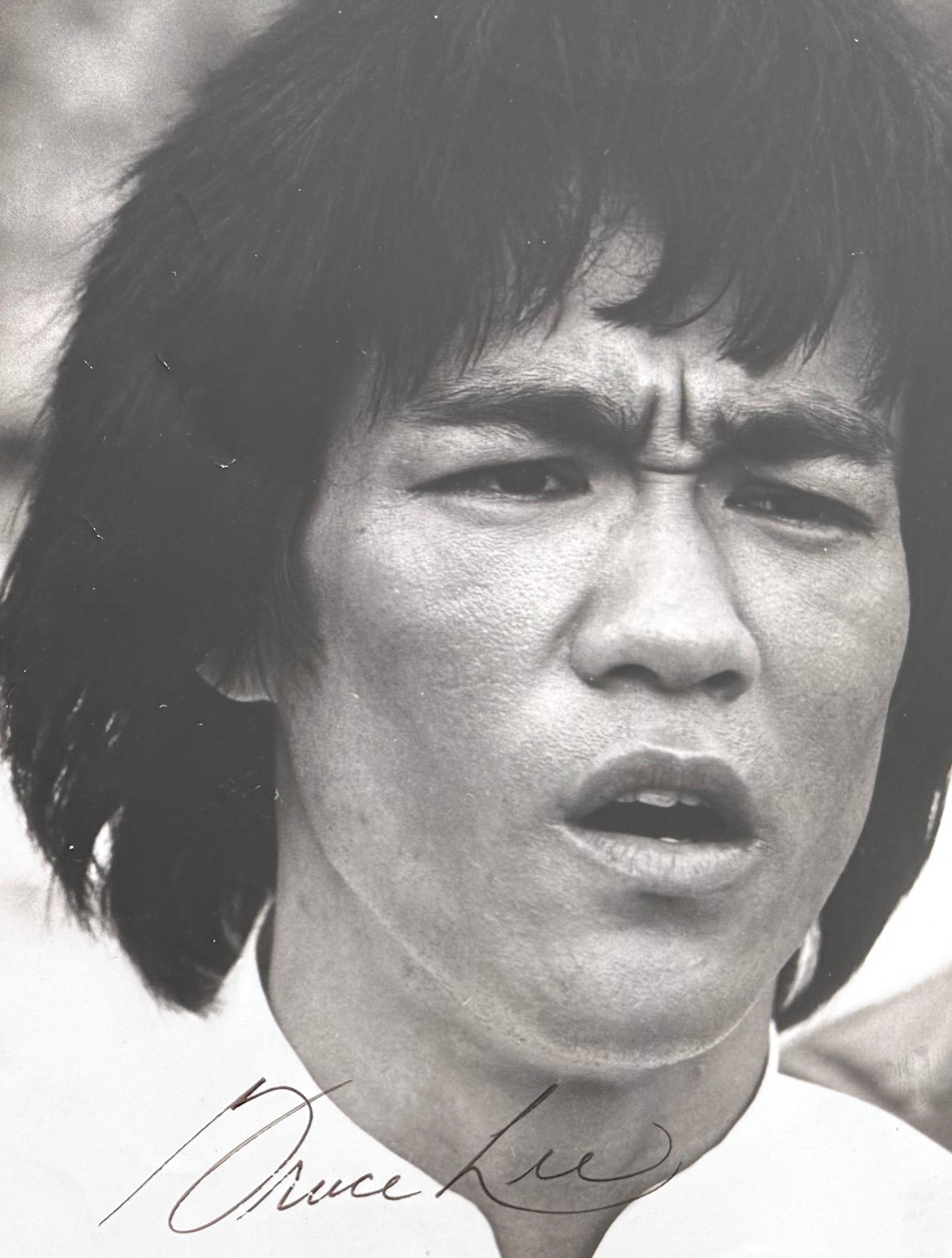 Bruce Lee, Iconic Actor, Martial Arts Legend, Hand Signed Original 25cm x 20cm Photo & COA