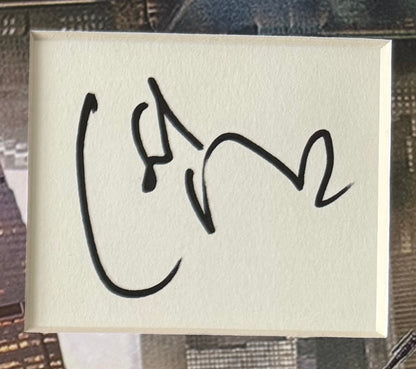 Chiwetel Ejiofor, Hand Signed 'Doctor Strange' Card Presentation & UACC/AFTAL COA
