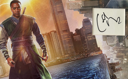 Chiwetel Ejiofor, Hand Signed 'Doctor Strange' Card Presentation & UACC/AFTAL COA