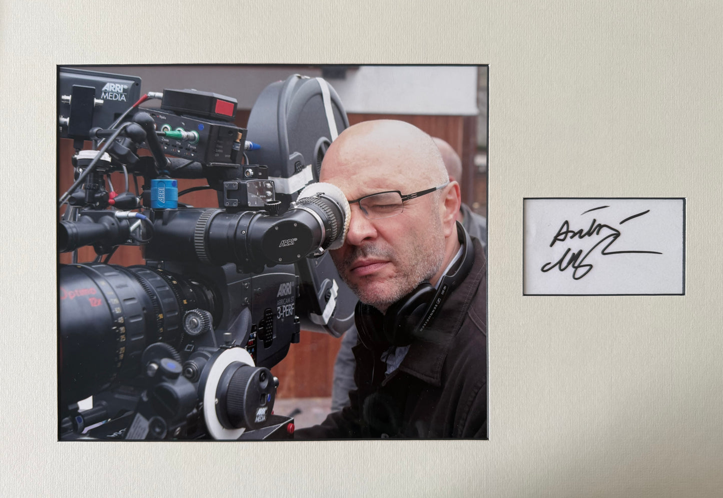 Anthony Minghella, Director, Hand Signed 40cm x 30cm Card Presentation & COA