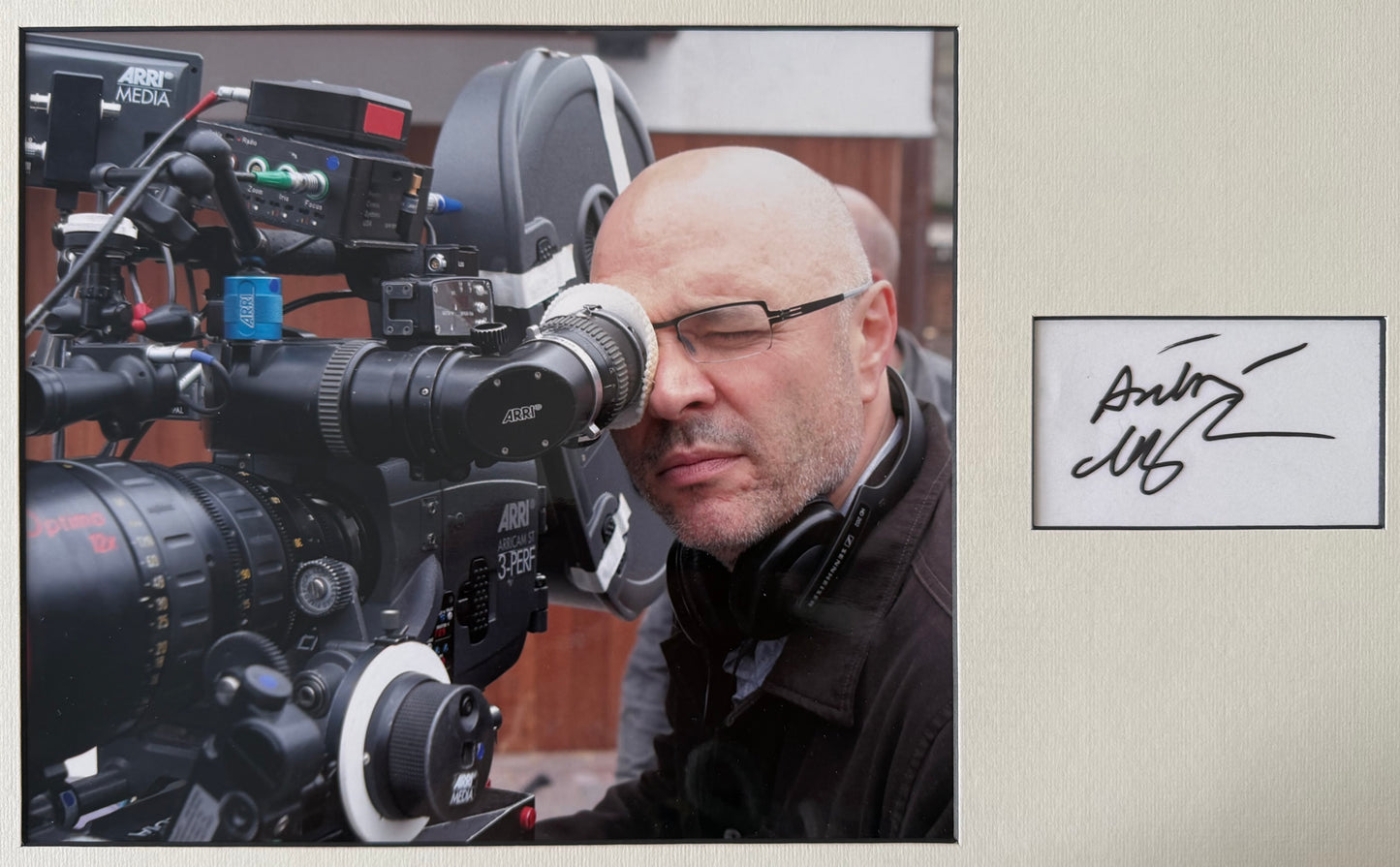 Anthony Minghella, Director, Hand Signed 40cm x 30cm Card Presentation & COA