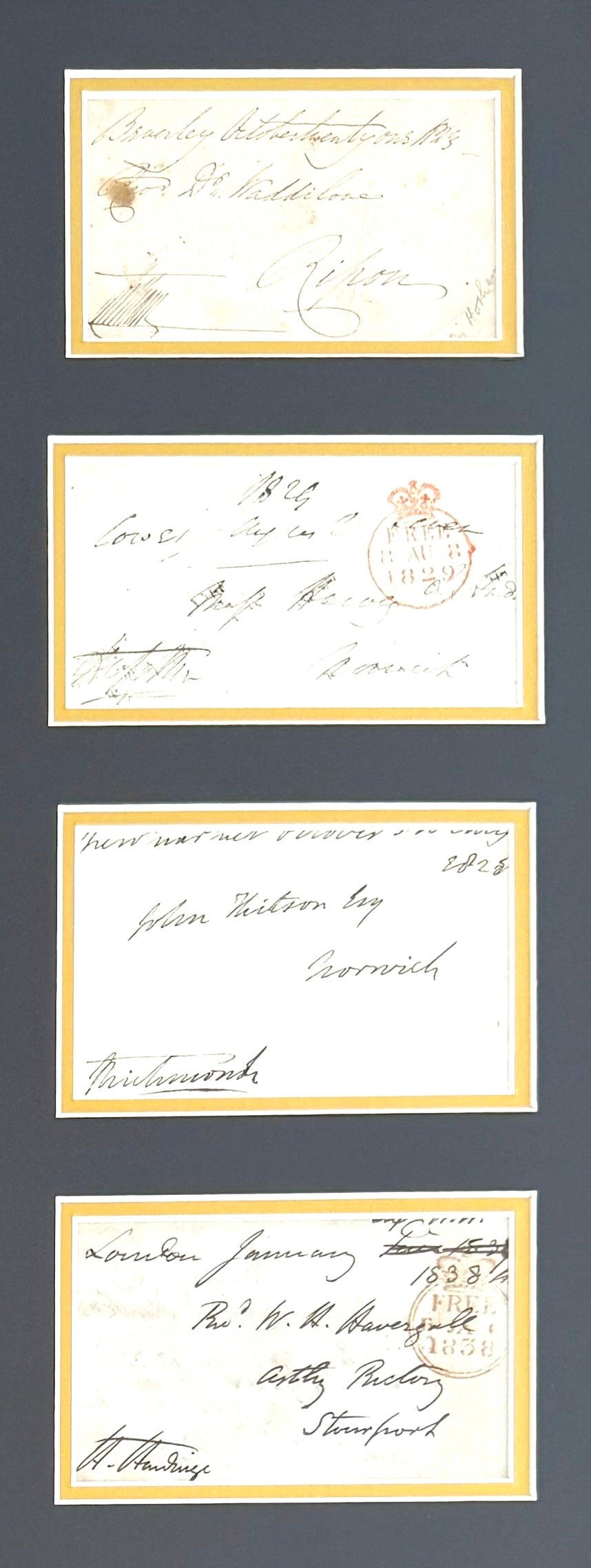 Duke of Wellington, Battle Of Waterloo, Hand Signed 63cm x 50cm Envelope Presentation & COA