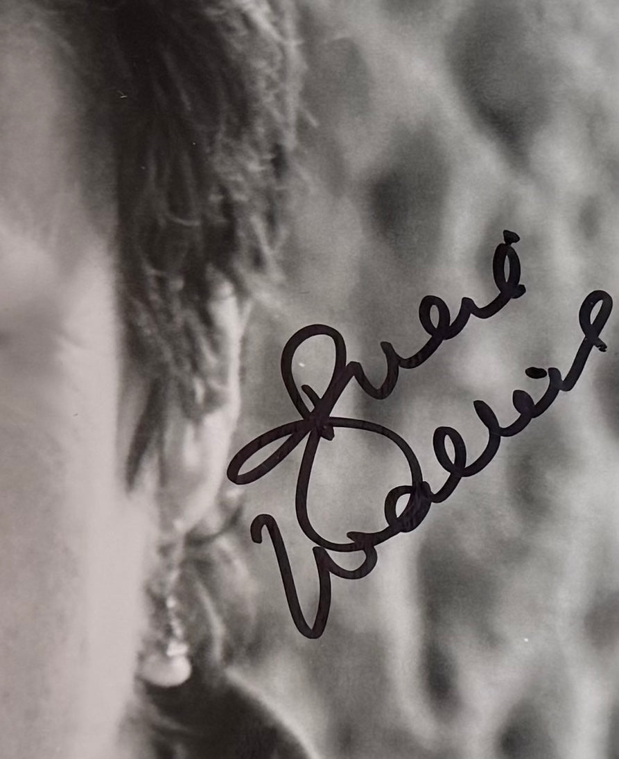 Julie Walters, Actress, Hand Signed Card, Mounted Photo 35cm x 30cm & COA