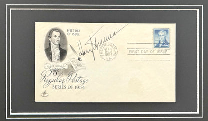 Harry S. Truman, 33rd, American President, Hand Signed FDC Presentation & COA
