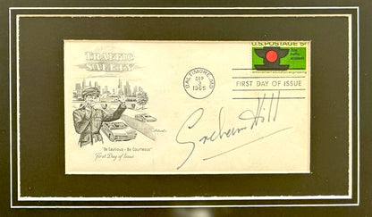 Graham Hill, Former Formula One World Champion, Hand Signed FDC Presentation & COA