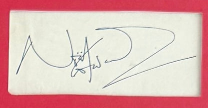 Michael Caine, Noel Coward, Guaranteed Hand Signed Card 'The Italian Job' Presentation & COA