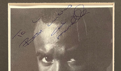 Colin 'Sweet C' McMillan Former World Boxing Champion Hand Signed Photo With COA