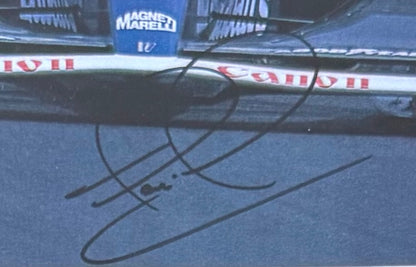 Nigel Mansell, Hand Signed Framed (30cm x 20cm) Photo Presentation & COA