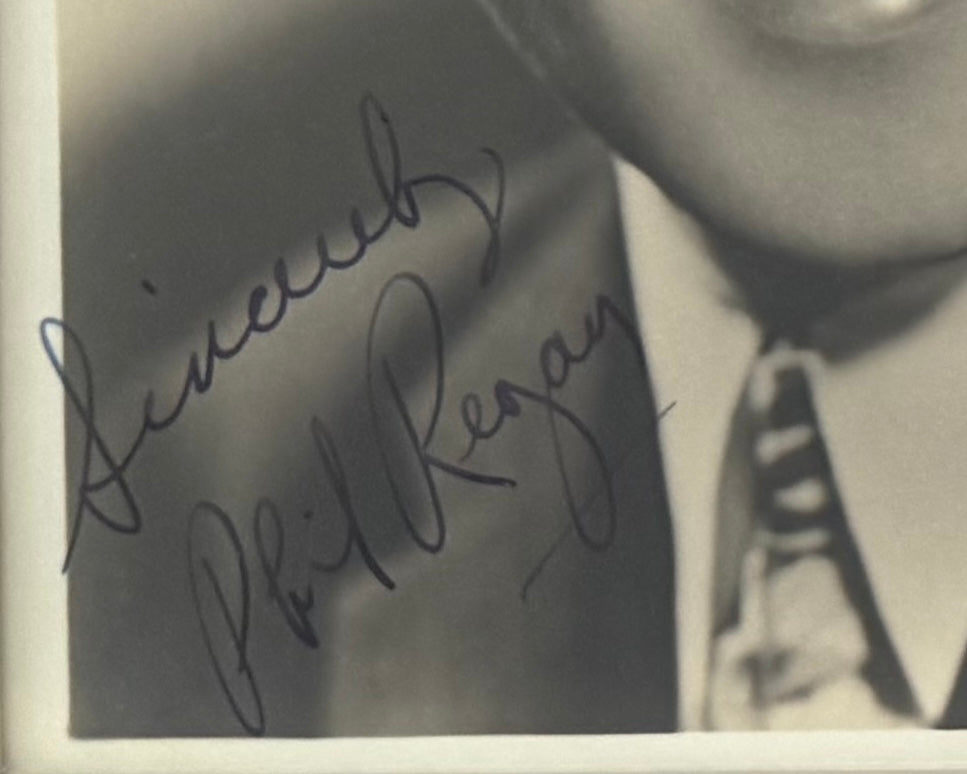 Phil Regan, Singer, Actor, Hand Signed Mounted Photo Presentation & John Reznikoff COA