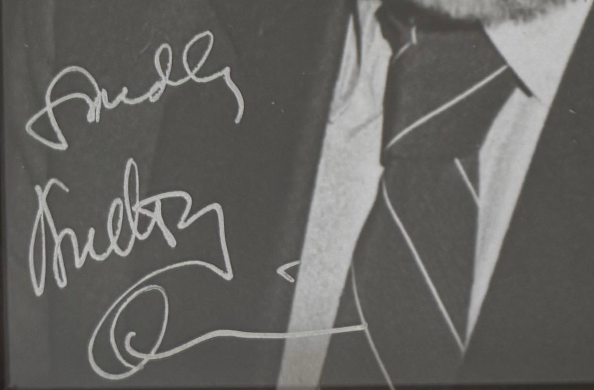 Anthony Quinn, American Actor, Hand Signed Framed Photo With COA