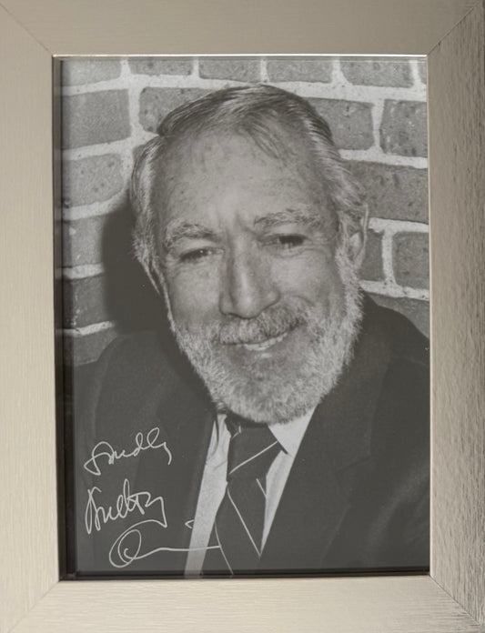 Anthony Quinn, American Actor, Hand Signed Framed Photo With COA