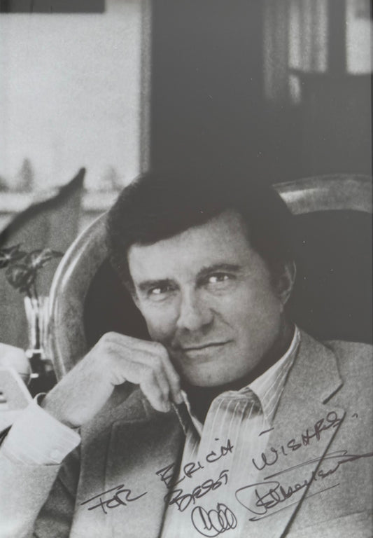 Cliff Robertson, Hand Signed Framed 15cm x 10cm Publicity Photo & COA