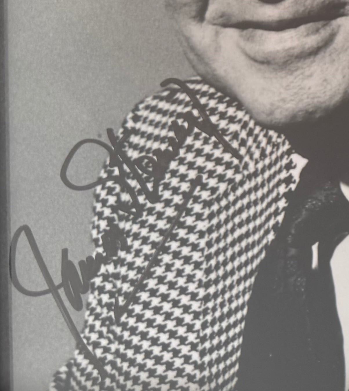 James 'Jimmy' Stewart, Hand Signed Framed Photo, 15cm x 10cm, With COA