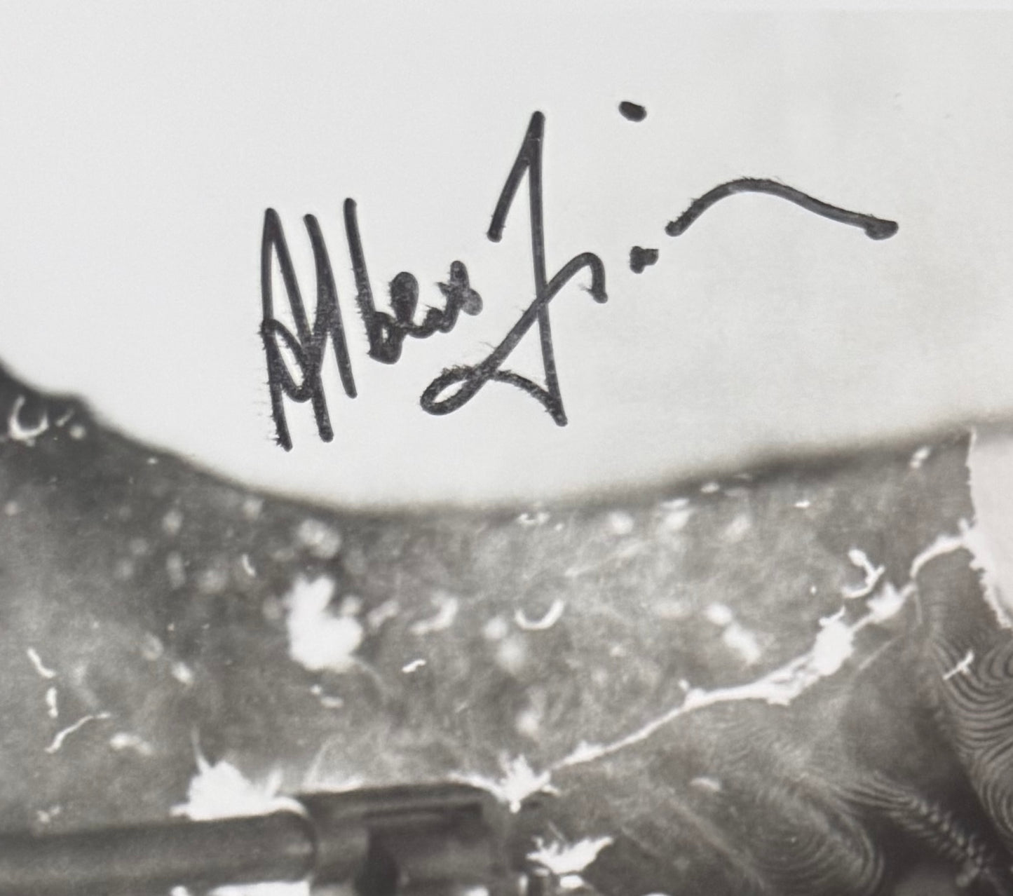 Albert Finney, Actor, Hand Signed 'Millers Crossing' Publicity Photo & COA