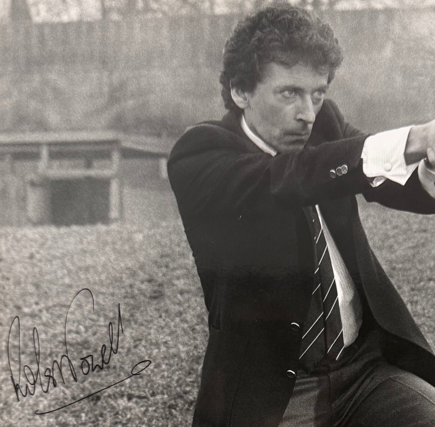 Robert Powell, Hand Signed 25cm x 20cm Publicity Photo With COA