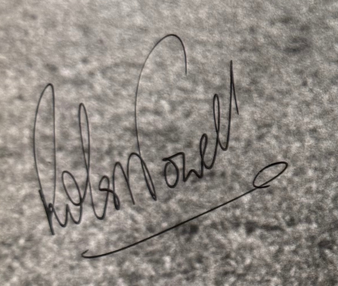 Robert Powell, Hand Signed 25cm x 20cm Publicity Photo With COA