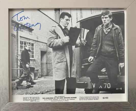Tom Courteney, Guaranteed Hand Signed 25cm x 20cm Original Publicity Photo & COA