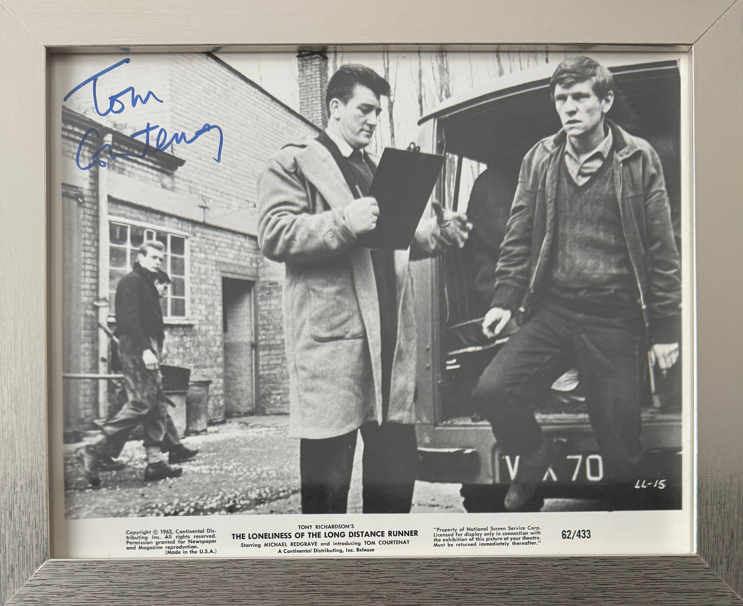 Tom Courteney, Guaranteed Hand Signed 25cm x 20cm Original Publicity Photo & COA