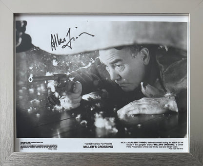 Albert Finney, Actor, Hand Signed Framed 'Millers Crossing' Publicity Photo & COA
