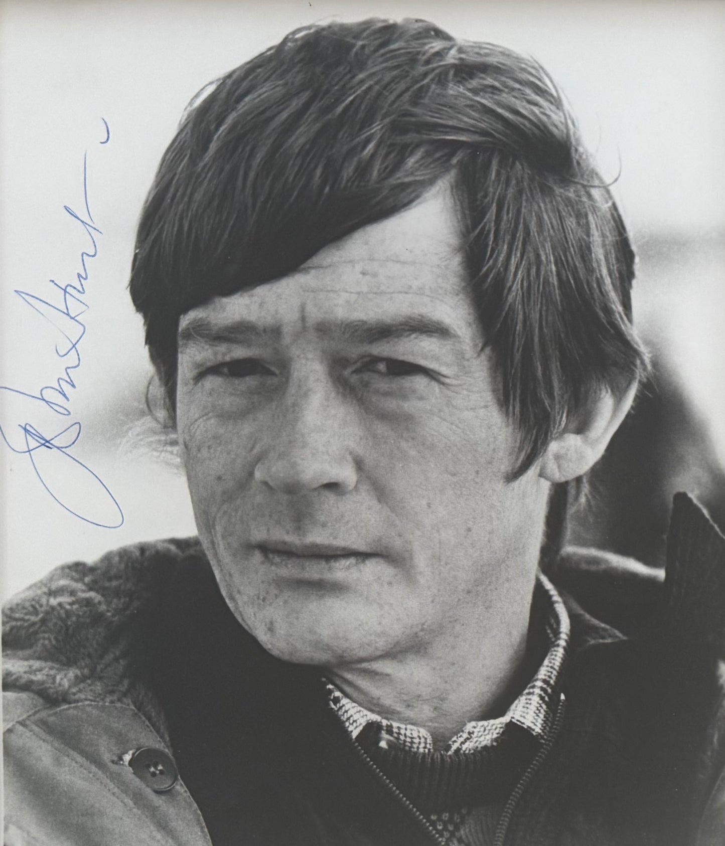 Sir John Hurt, Iconic Actor, Hand Signed Framed 25cm x 20cm Original Photo & COA