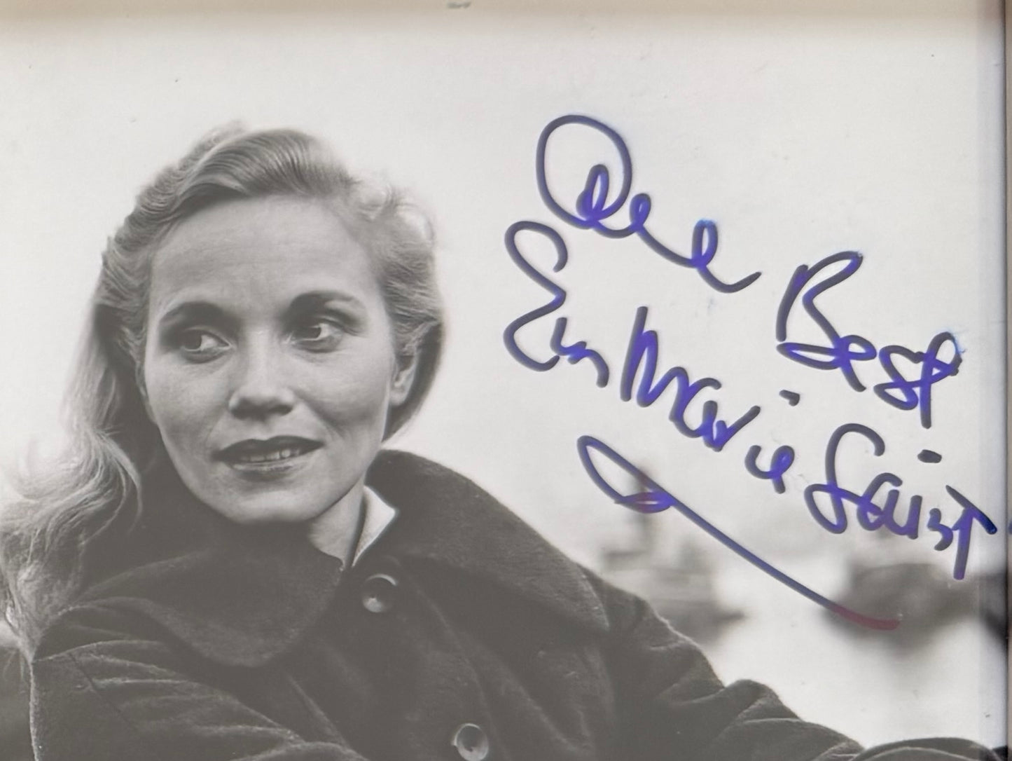 Eva Marie Saint, Hollywood Actress, Hand Signed Framed Official Photo & COA